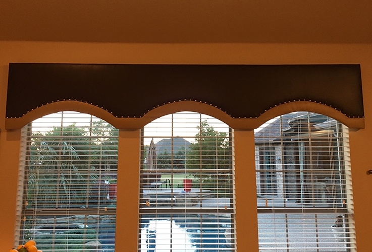 Custom blinds and decor