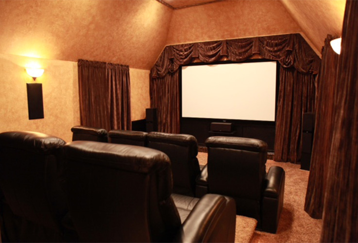 Theatre like media room