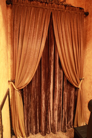 Media room curtains